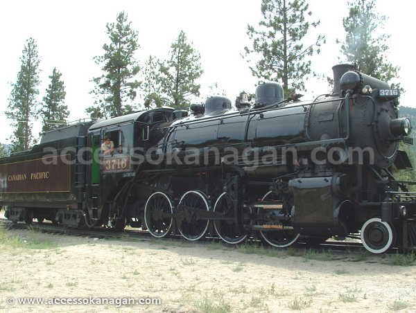 Loco at Kettle Valley Railway, Summerland
